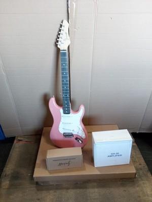 Open Box Electric Guitar Beginner Starter Kit Complete Set With Amp
