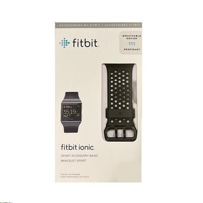 Open Box Fitbit Charge 5 Sport Accessory Band Small Black FB181SBBKS