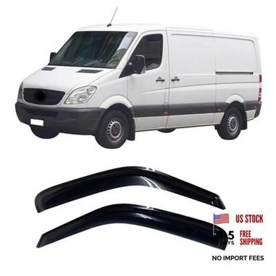 Original 4pcs Vent Window Wind Deflectors, Outside Mount Rain Guard Shades,