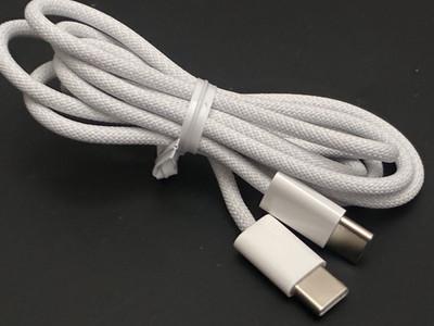 ORIGINAL Apple Braided USB-C to USB-C Fast Charge Cable iPhone 17, 17 Pro Max