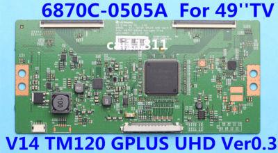 Original LG T-con board 6870C-0505A V14 TM120 GPLUS UHD Ver0.3 For SONY LG 49''