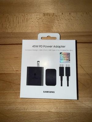 Original Samsung 45W PD Power Adapter & Cable for Galaxy S26 Ultra