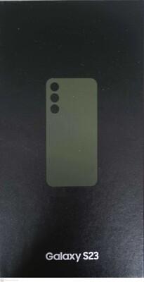 Original Samsung Empty Box Galaxy S23 Green (No accessories)