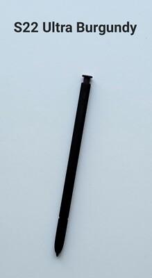 Original Samsung Galaxy S22 Ultra S Pen with Bluetooth _ Burgundy