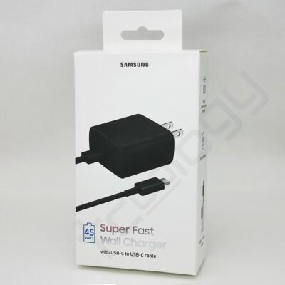 Original Samsung Galaxy S26 S25 +/Ultra 45W Super Fast Power Adapter- NEW in BOX