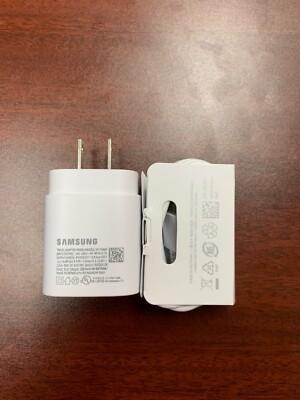 Original Samsung Galaxy Z Fold7 25W Super Fast Wall Charger & USB C Cable