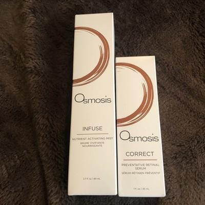 OSMOSIS “Correct”/“Infuse”, Preventive Retinal Serum/Nutrient Activating MistNEW