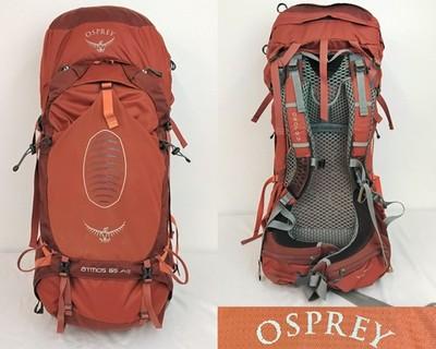 Osprey Atmos Backpacking Backpack/Hiking AG 65L Medium Anti-Gravity Frame#J6069