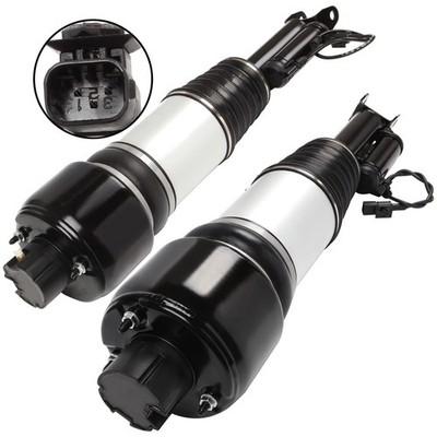 Pair For Mercedes W211 E320 E350 E500 CLS500 CLS550 Front Air Suspension Struts