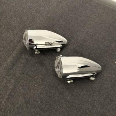 Pair Of Genuine Vintage Lucas 1130 Side Lights New Old Stock