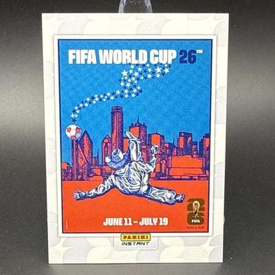Panini Instant FIFA World Cup Host City Poster Trading Card Dallas