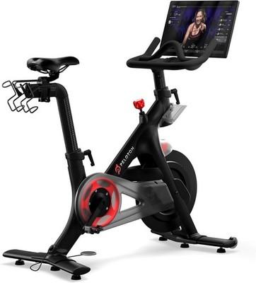 Peloton Aerobic Training Cycle Black Touchscreen Magnetic Resistance Bike