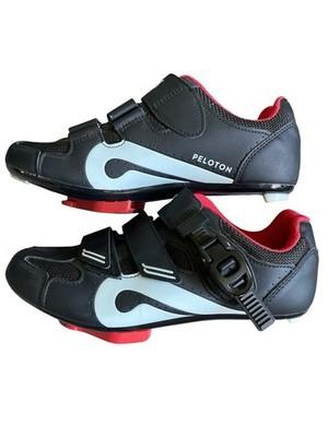 Peloton Bike Shoes Size EU 39 Men's 6.5 Women's 8.5 Red Black Cycling
