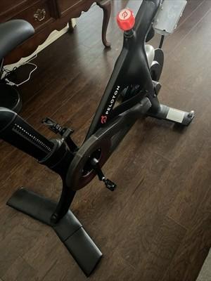 Peloton Bike Stationary Exercise Bike Touchscreen Adjustable Resistance Black