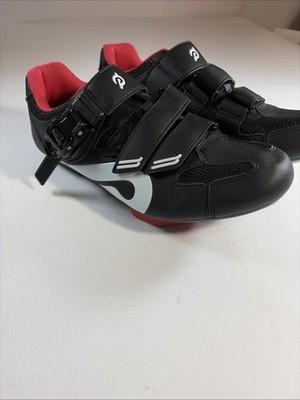 Peloton Cycling Shoes Size 40 with Cleats – Black/Red Barely Used