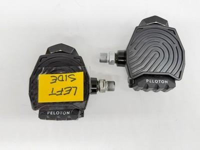 PELOTON PEDALS OEM ORIGINAL BLACK CYCLING BIKE INDOOR CLIPLESS W Converter
