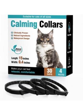 Pheromone Calming Collar Stress and Anxiety Relief Lasts 30 Days Calming