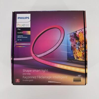 Philips Hue 75" Smart Light Strip, White & Color Ambiance, Backlight for LED TVs