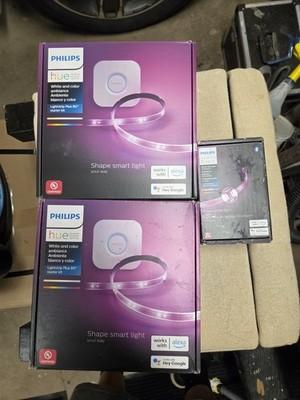 Philips Hue Lightstrip Plus 80" Starter Kit, White/Color Ambiance, New Sealed