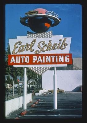 Photo:Earl Scheib sign, Beverly Hills, California