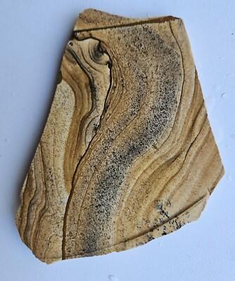 Picture Jasper Lapidary Slab 128 Grams