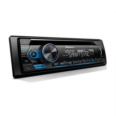 Pioneer DEH-S4220BT 1-Din CD Receiver – Bluetooth, USB/AUX, Single-DIN, Black