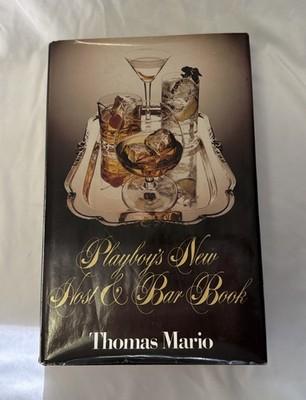 Playboy's New Host and Bar Book Thomas Mario Hardcover 1979 HCDJ