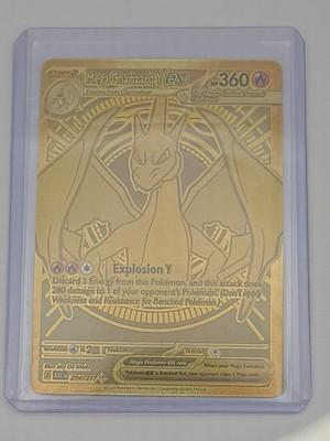 Pokémon TCG Mega Charizard Y EX 294/217 Ascended Heroes Mega Hyper Rare