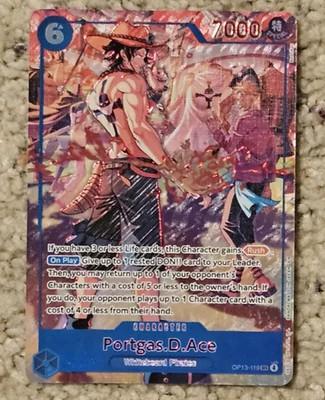 Portgas.D.Ace OP13-119 English Version 3rd Anniversary Set One Piece TCG Promo