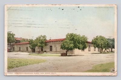 Postcard Ramona's Marriage Place San Diego California c1912
