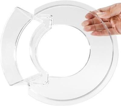Pouring Shield Splash Guard For KitchenAid With Removable Chute 5.5-7 Quart Bowl