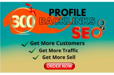 Powerful SEO Boost - 300 Forum Profile Backlinks with High Authority