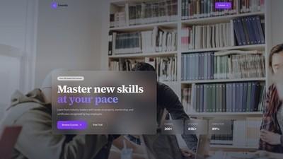 Premium Custom Website Design & Development – SEO Education service Website