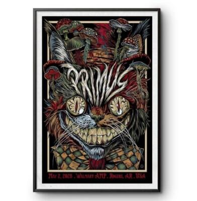 Primus Walmart AMP Rogers, AR May 2 2025 Tour Poster