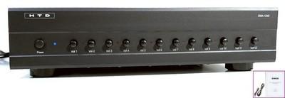 🔥【PRO SERVICED】MINTY HTD DMA-1240 12-Ch/6-Room 480W Power Amp~.04%THD💥GUARANTY