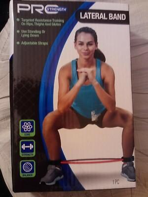 PRO STRENGTH~LATERAL BAND~2017 NIB~TARGETED RESISTANCE TRAINING ON HIPS, THIGHS+
