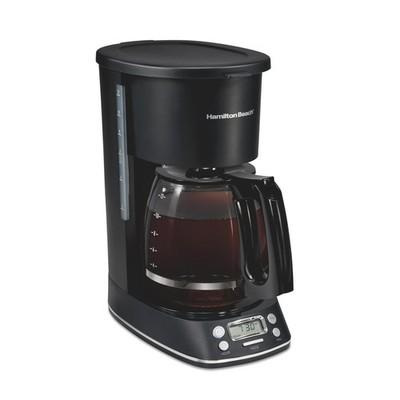 Programmable Coffee Maker 12 Cup Hot Iced Brew Glass Carafe Auto Pause 4Hr Shuto