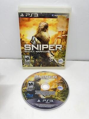 PS3 Sniper Ghost Warrior Playstation 3 No Manual