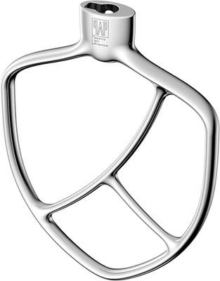QAP Stainless Steel Flat Beater Paddle Fits Kitchenaid 4.5 5 QT Bowl Lift | Fits