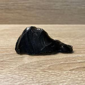 Raw Black Obsidian Stone, Natural Black Obsidian from Mexico