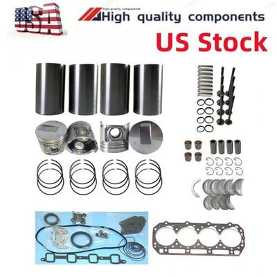 Rebuild Kit with Valve Gasket Kit for Cummins A2300 A2300-T Engine