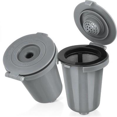 Reusable Filter Cup for Cuisinart (Upgraded Version - 2 PACK Gray)