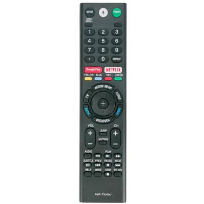 RMF-TX300U Replace Voice Remote for Sony TV XBR-75X850E XBR-55X806E XBR-55X800E