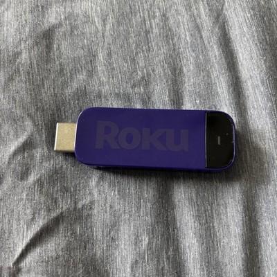 Roku 3400 HDMI Streaming Stick Purple ~ No Remote