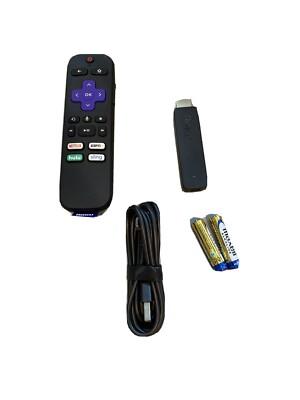 Roku 3800R Streaming Stick - Black (2017) With Remote Mint Condition