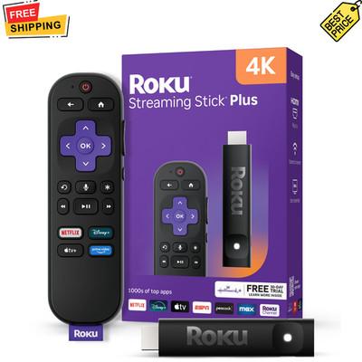 Roku Streaming Stick Plus 4K HDR Streaming Device with Voice Remote