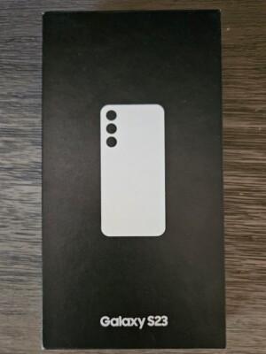 S23 Samsung Galaxy Retail Box - For Cream Color - NO PHONE