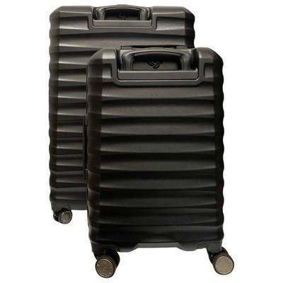 Samsonite 66997 Ridgeway 2 Hardside Spinner Luggage Set, 2 Piece, Black