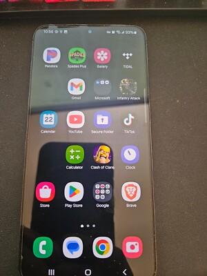 Samsung S23+ with TikTok app installed