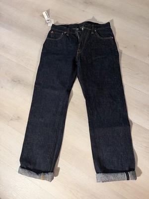SAMURAI S5000ZX 17OZ ZERO MODEL REGULAR STRAIGHT DENIM JEANS - SIZE 30 *NEW*